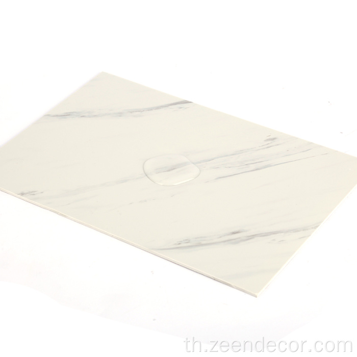 แผงผนังแผ่นพลาสติกแผ่นหินอ่อน PVC UV